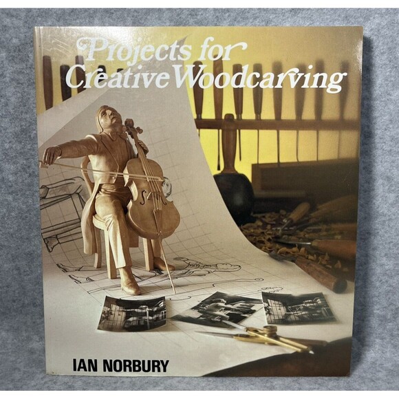Projects for Creative Woodcarving by Ian Norbury 1995 Trade Paperback Good‎ - Picture 2 of 14